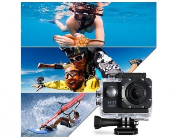 Camera Sport Full HD 1080p, waterproof